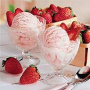 Strawberry Ice Cream with Balsamic Vinegar