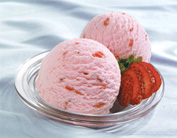Rich Strawberry Ice Cream